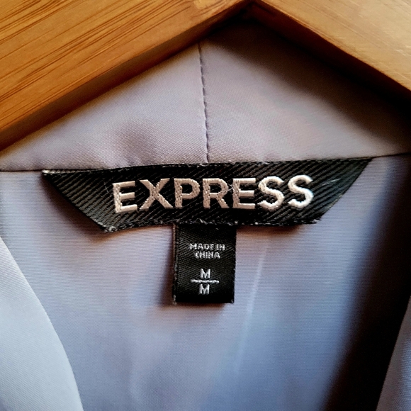 Express Silver Loose Fit Dress - Picture 3 of 5